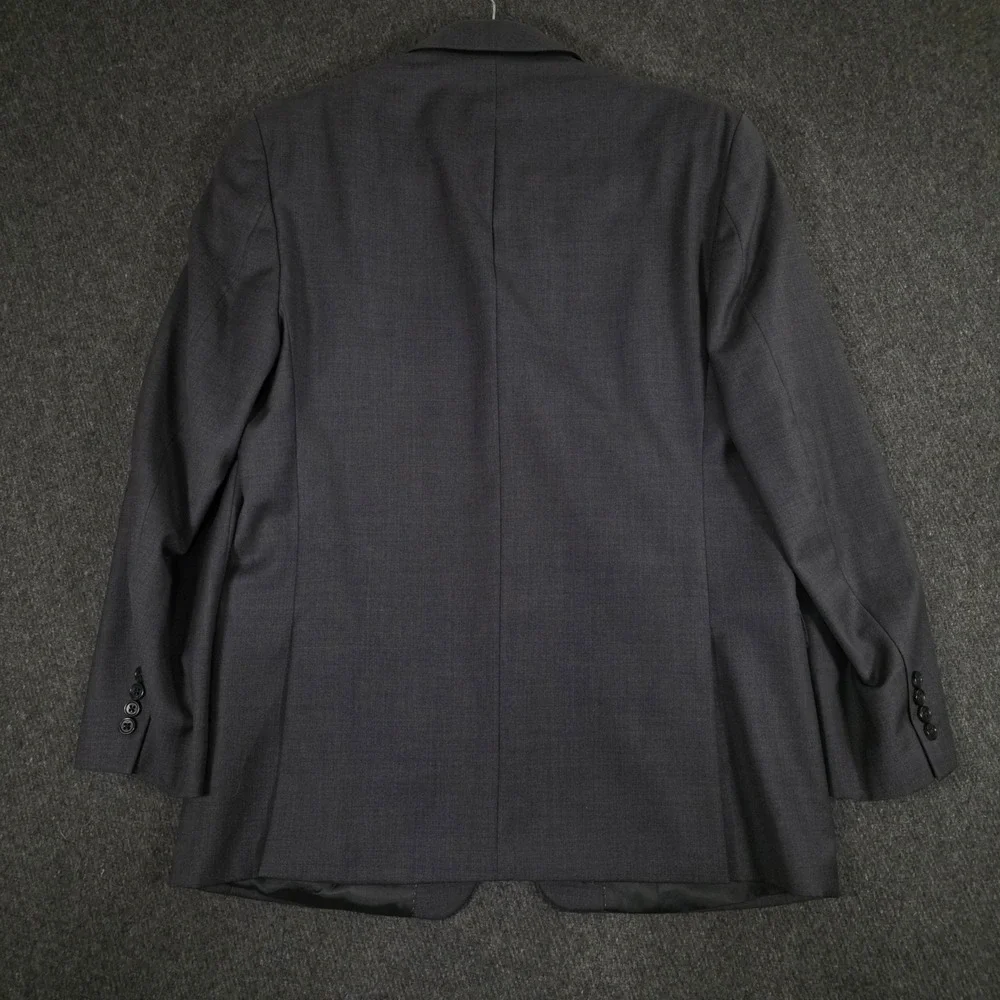 Joseph Abboud Mens Charcoal Gray Wool Blazer Sport Coat Jacket Size 40R‎
